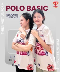 Áo Thun Polo Basic "Làm Nhiệt Tình Chơi Hết Mình"