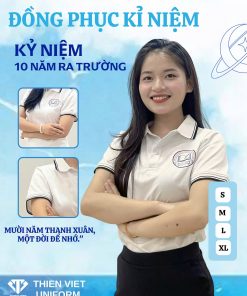 Đồng Phục Áo Lớp Kỷ Niệm 10 Năm Polo Cao Cấp Cho Ngày Hội Ngộ