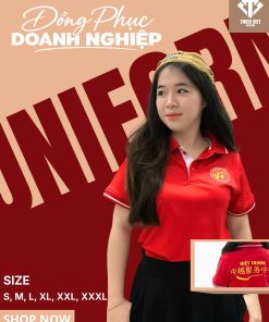 Áo Đồng Phục Doanh Nghiệp Việt Trung Thiết Kế Theo Yêu Cầu