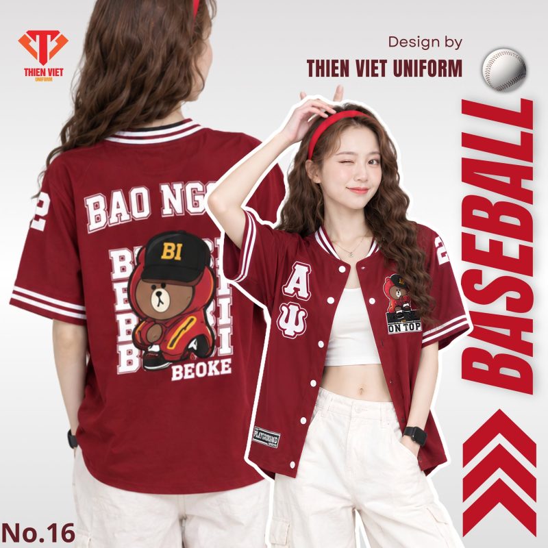 BST Áo Lớp Baseball 2026 Cá Tính, Năng Động