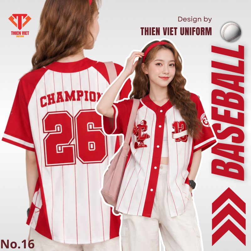 Áo Lớp Baseball 2026 Phong Cách Thể Thao Hiện Đại