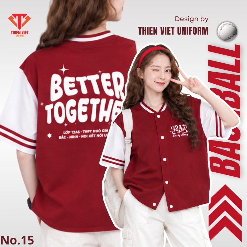 Đồng Phục Thiên Việt Ra Mắt BST Áo Lớp Baseball 2026