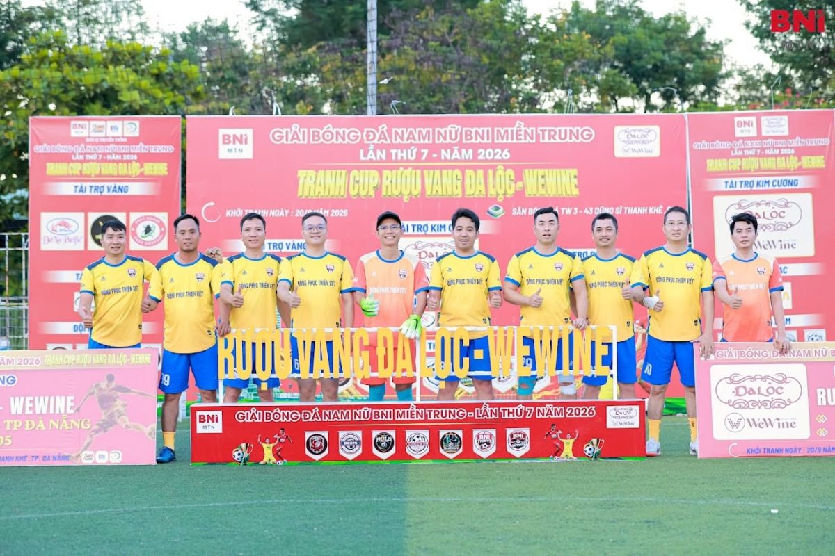 BNI THRIVE Huế Thi Đấu Tại Play-off BNI Miền Trung 2026