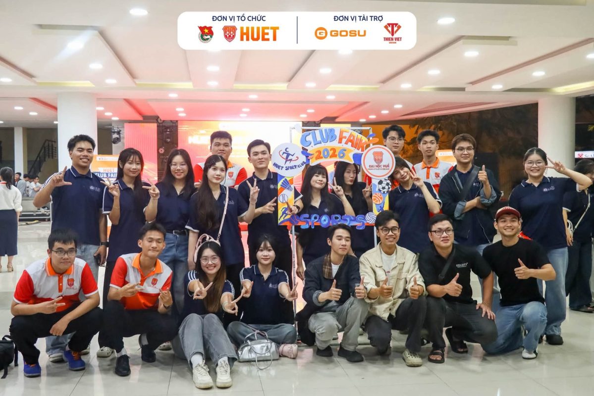 HUET Club Fair 2026 – Ngày Hội Câu Lạc Bộ Sinh Viên
